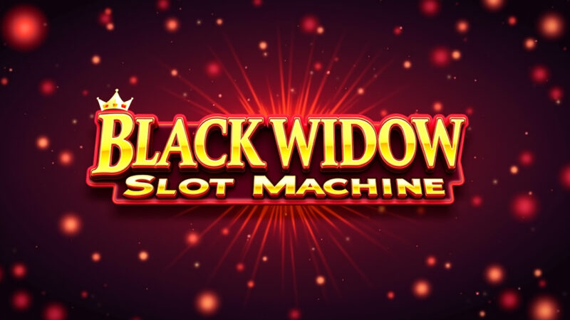 Black Widow Slot Machine