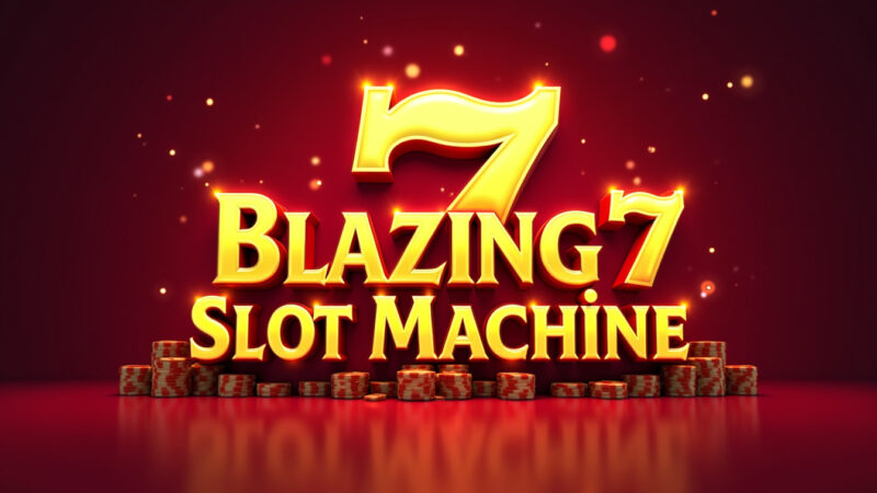 Blazing 7 Slot Machine